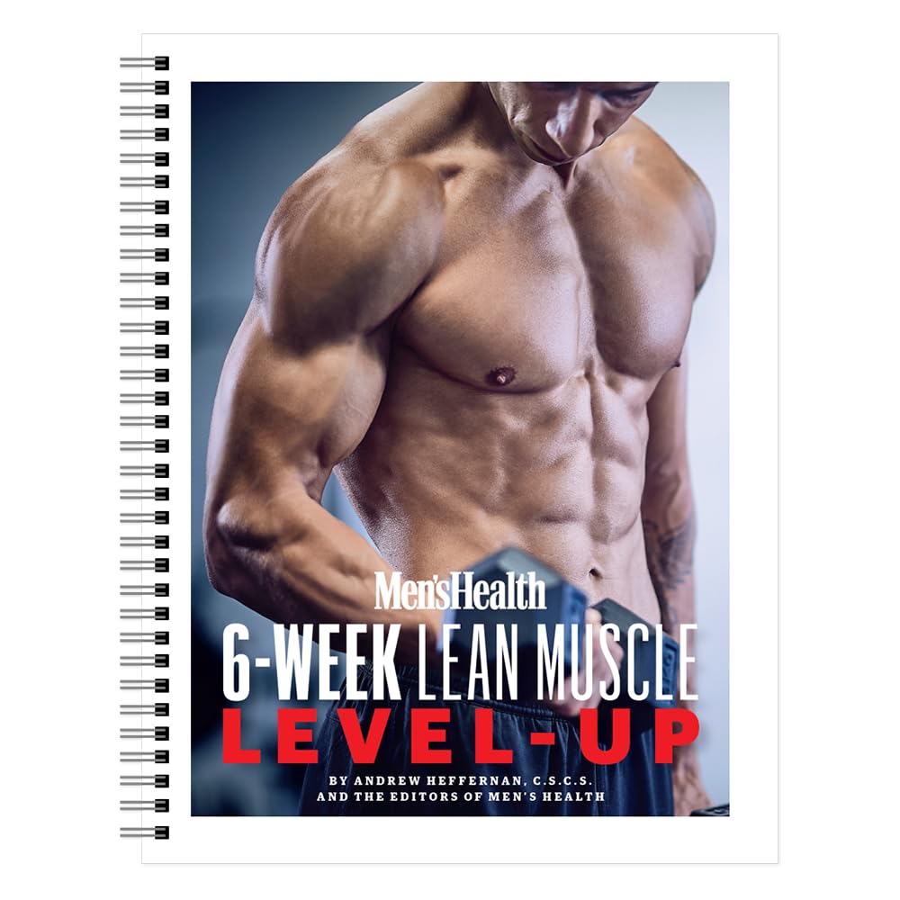 Men's Health portada del plan mostrando título y beneficio de ganancia muscular