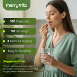 MERRY VITA polvo de moringa orgánica mostrando textura concentrada