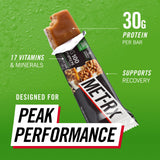 MET-Rx primer plano textura crujiente con beneficio de sabor auténtico