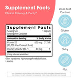 Metabolic Maintenance cápsulas en mano para visualizar tamaño y dosificación