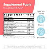 Metabolic Maintenance DIM ingredientes en primer plano explicando mezcla de DIM y cofactors activos