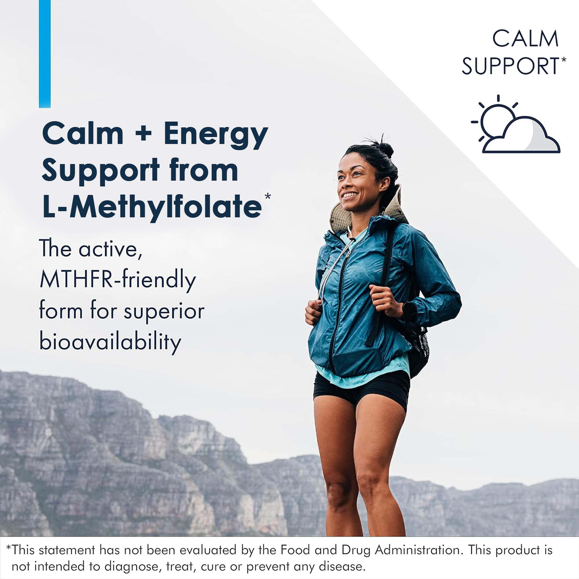 Metabolic Maintenance envase junto a una regla para comparar tamaño