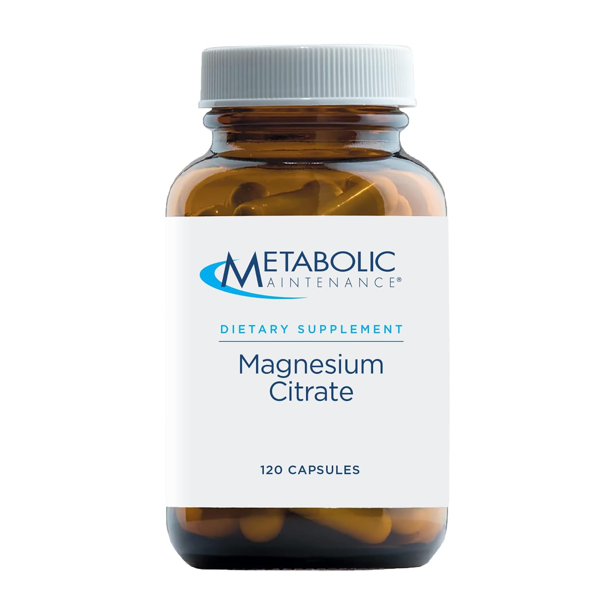 Metabolic Maintenance frente del envase mostrando etiqueta y dosis clara