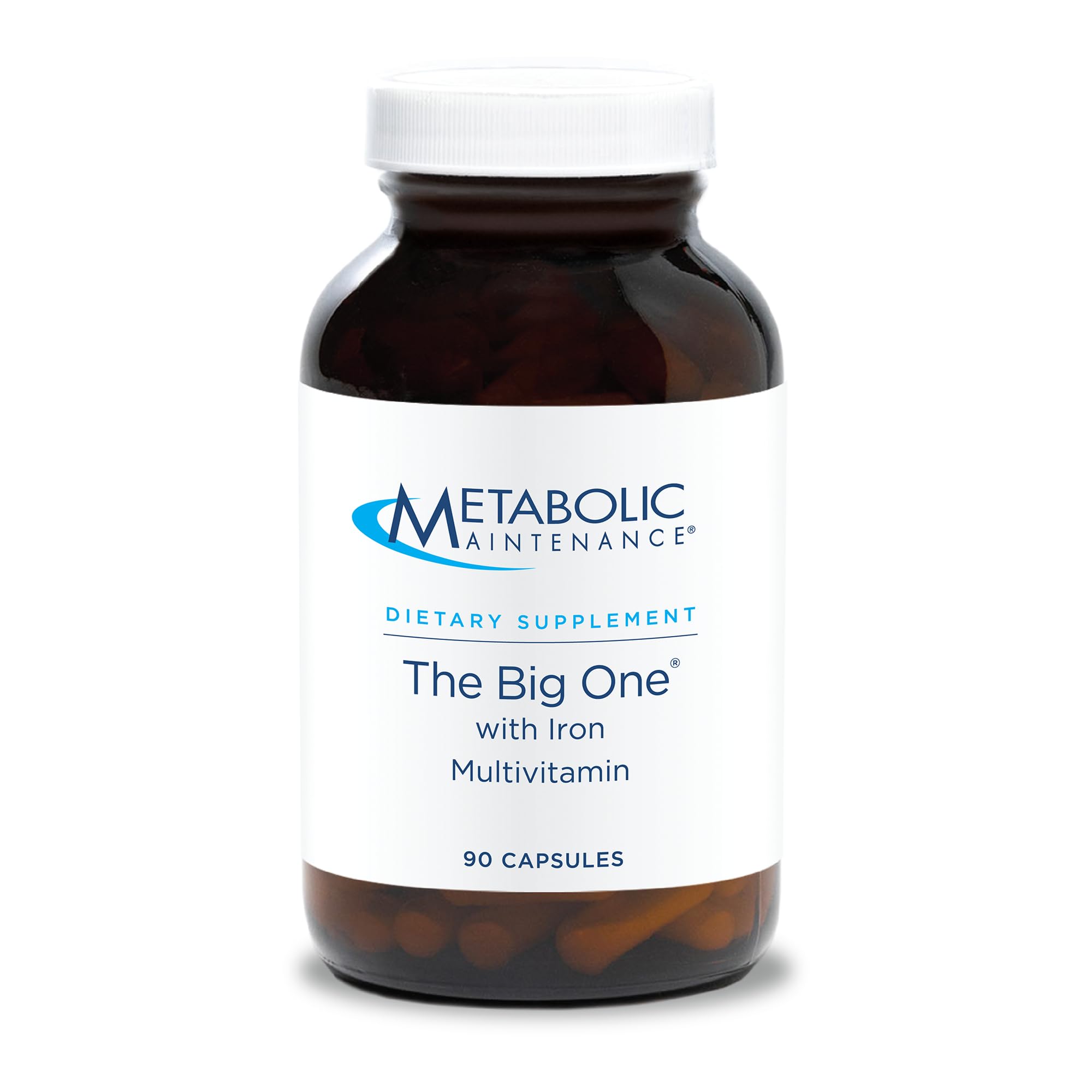 Metabolic Maintenance mostración frontal del envase con beneficios completos