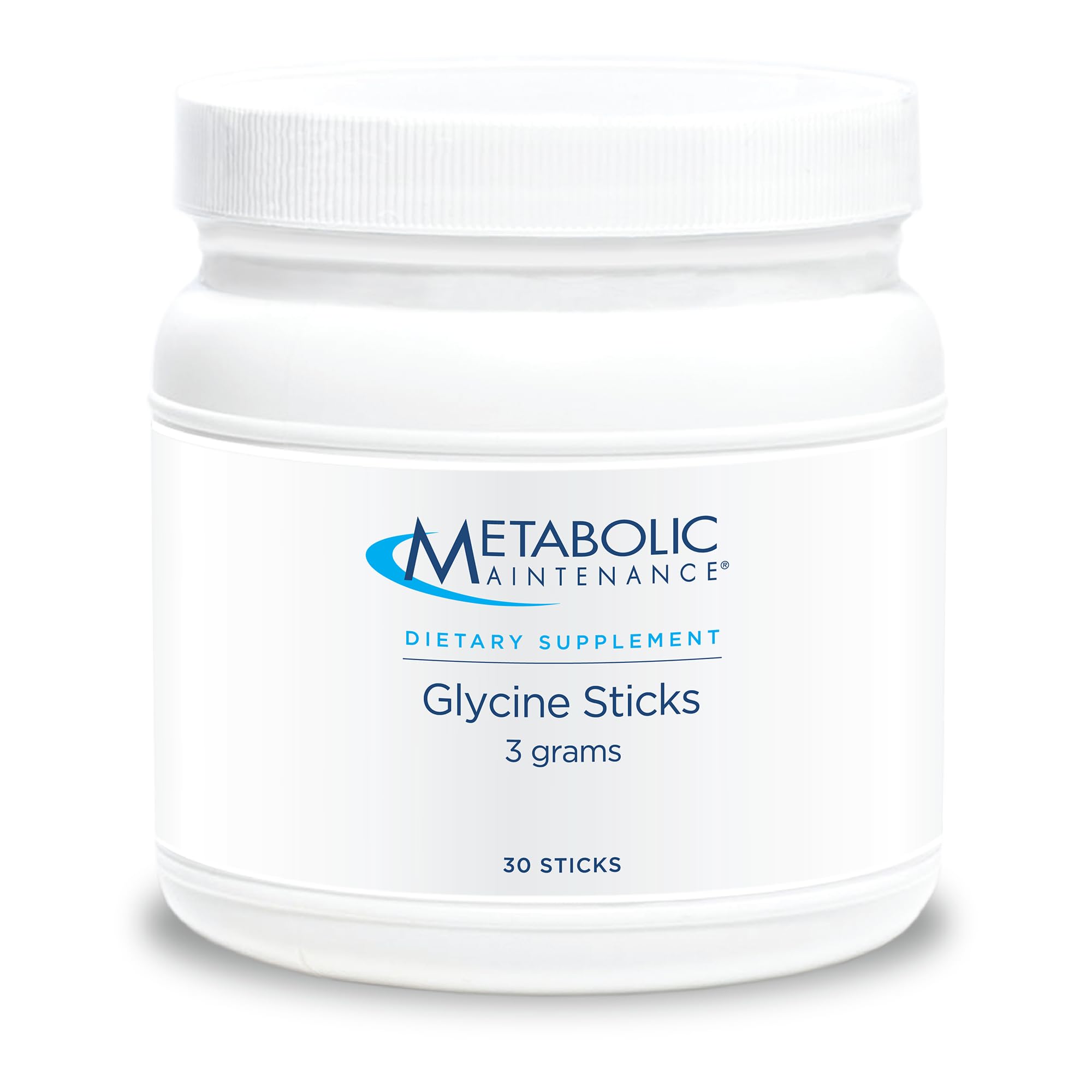 Metabolic Maintenance empaque frontal mostrando sobres y beneficio de dosificación precisa