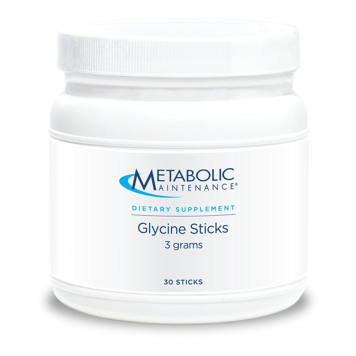 Metabolic Maintenance empaque frontal mostrando sobres y beneficio de dosificación precisa