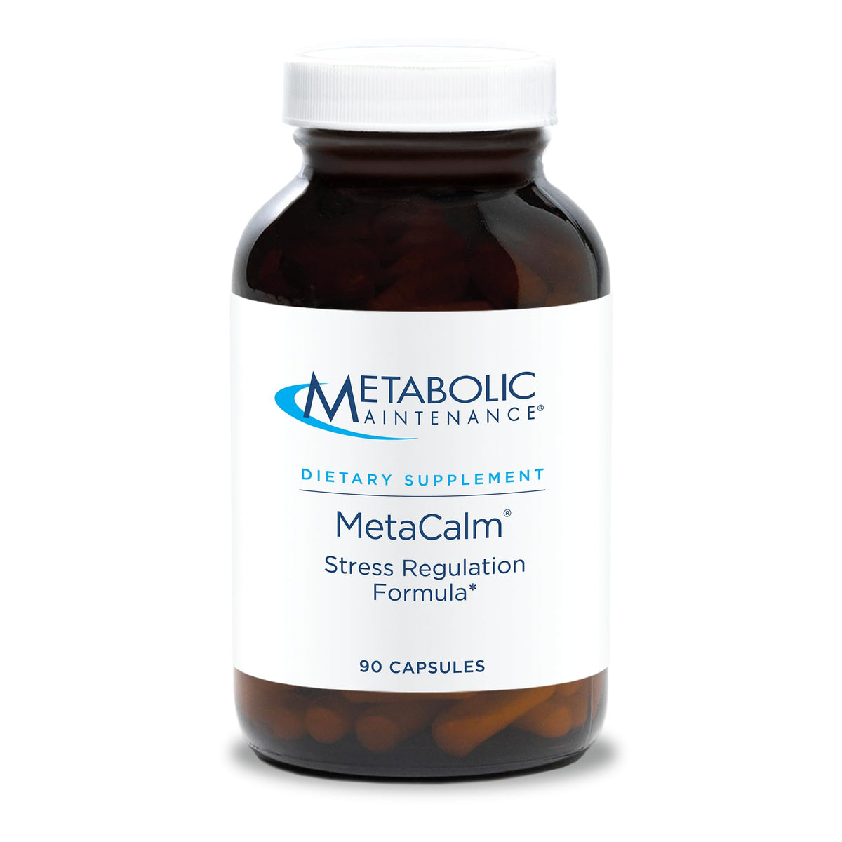 Metabolic Maintenance MetaCalm frente del envase mostrando etiqueta clara y beneficios