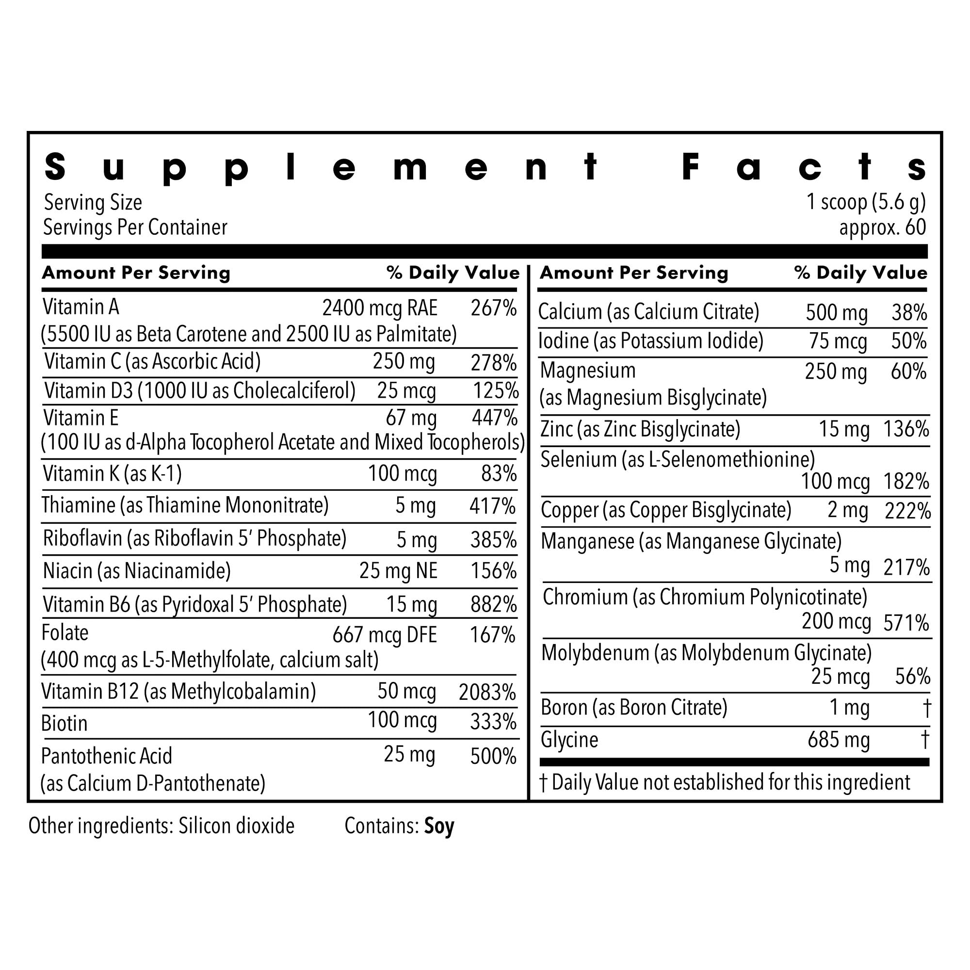 Metabolic Maintenance textura en polvo de fácil disolución, mezclado sin grumos