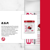 Metabolic Nutrition envase al lado de objetos cotidianos para escala real