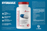 Metabolic Nutrition Hydravax persona tomando una cápsula para reducir hinchazón y sentirse ligera