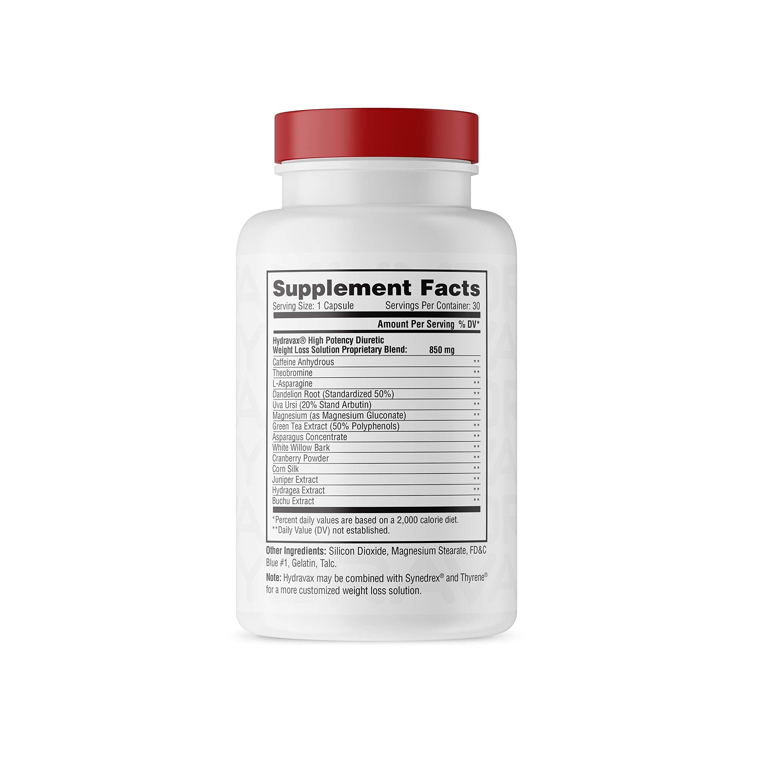 Metabolic Nutrition Hydravax ingredientes naturales como diente de león y arándano beneficiando equilibrio