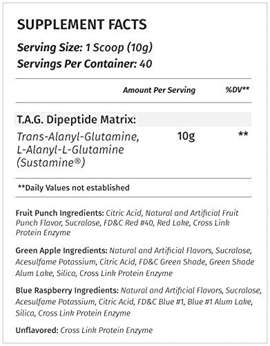 Metabolic Nutrition tarro abierto con polvo fino que evidencia textura soluble