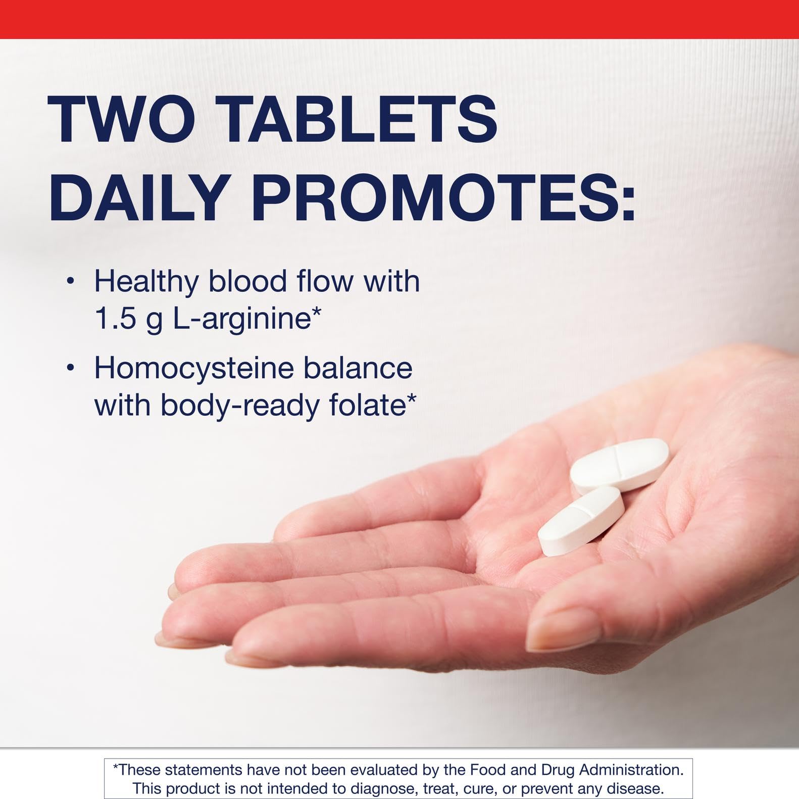 Metagenics Arginine Plus tabletas vista cercana que resalta pureza y forma