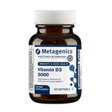 Metagenics botella frontal mostrando dosis alta y beneficio de absorción