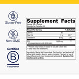 Metagenics envase abierto con 90 softgels, conveniencia mensual