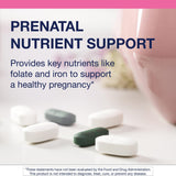 Metagenics Fem Prenatal detalle de cápsula que destaca absorción y pureza