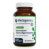 Metagenics envase frontal SpectraZyme Gluten Digest mostrando beneficio digestivo