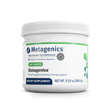 Metagenics Glutagenics vista frontal del envase, presentación clara y profesional