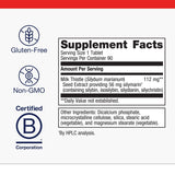 Metagenics semillas de Silybum marianum que ilustran el ingrediente activo