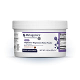 Metagenics MagActive presentación frontal muestra envase y sabor fresa beneficios de uso práctico