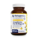 Metagenics envase frontal mostrando fórmulas omega y sello de pureza