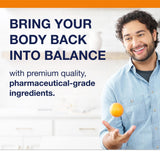 Metagenics etiqueta con información de ingredientes y certificaciones
