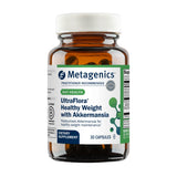 Metagenics UltraFlora frente del empaque mostrando formato y beneficios