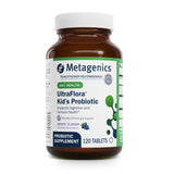 Metagenics UltraFlora Kids frente del empaque mostrando la presentación y beneficios