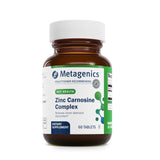 Metagenics Zinlori 75 envase frontal, claridad de etiqueta y beneficio de confianza