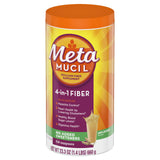 Metamucil en mesa de desayuno ilustrando integración diaria y bienestar