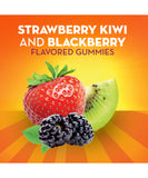 Metamucil ingredientes frutales fresa kiwi y mora que aportan sabor