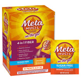 Metamucil paquete frontal con 44 sobres, practicidad para llevar