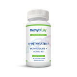 Methyl-Life tableta junto a moneda para comparar tamaño práctico