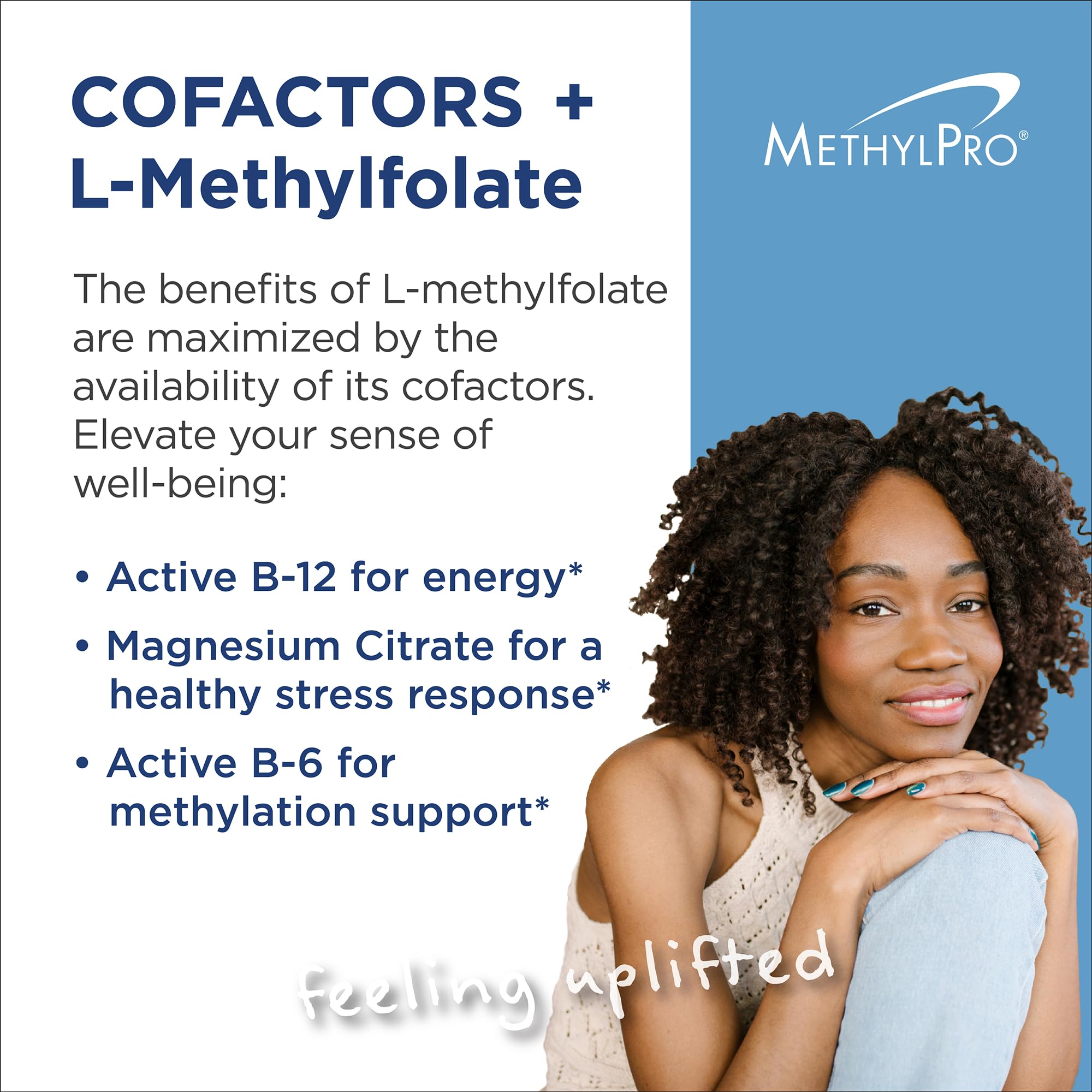 MethylPro cápsula en primer plano que destaca su absorción eficaz