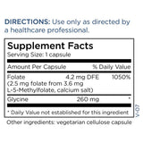 MethylPro cápsula abierta con contenido visible y textura clara
