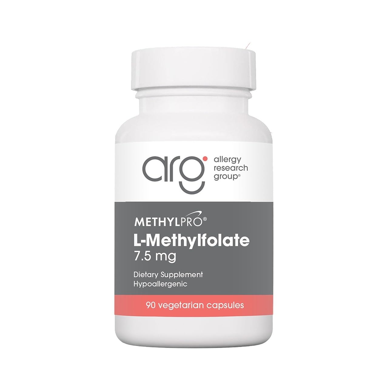 MethylPro frasco frontal legible, beneficio de folato activo para biodisponibilidad