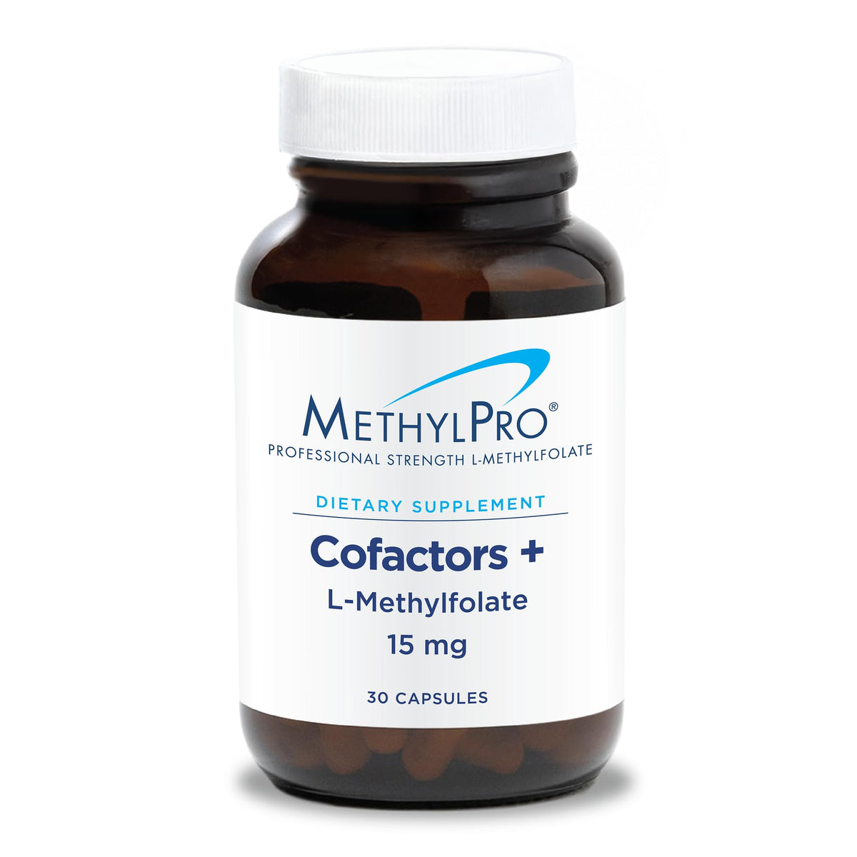 MethylPro envase frontal mostrando 30 cápsulas y etiqueta clara