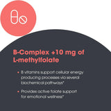 MethylPro enfoque en lista de ingredientes y formas activas