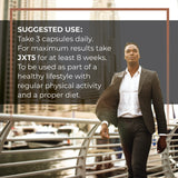 METISNutrition estilo de vida hombre activo corriendo y usando JXT5