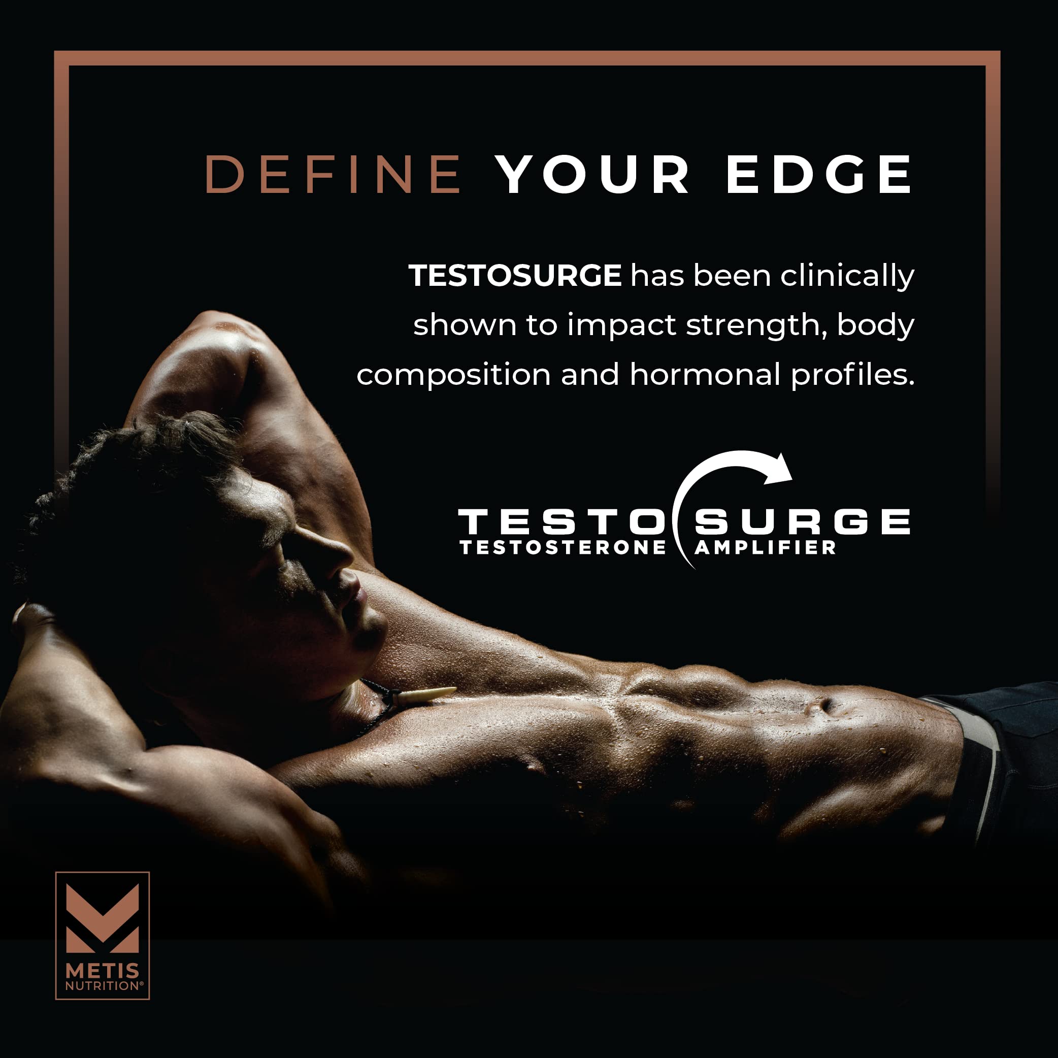 METISNutrition hombre tomando JXT5 como parte de su rutina matinal