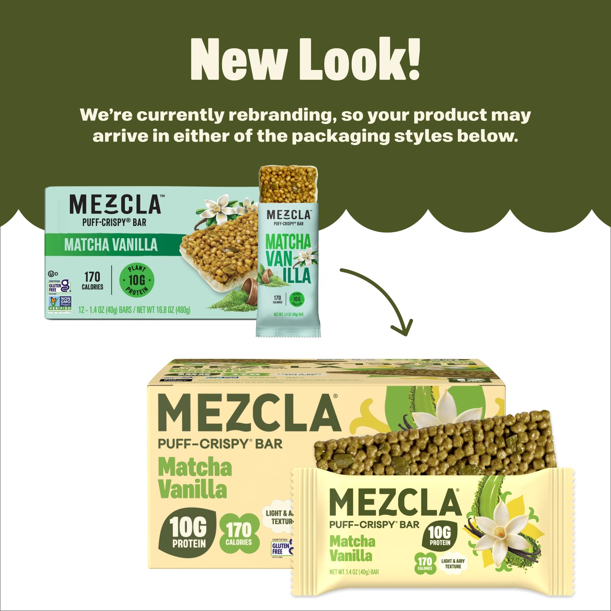 Mezcla capa cremosa inferior que ofrece sabor suave y equilibrio de textura