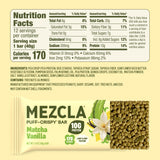 Mezcla primer plano textura puff-crispy que aporta crujido ligero y agradable