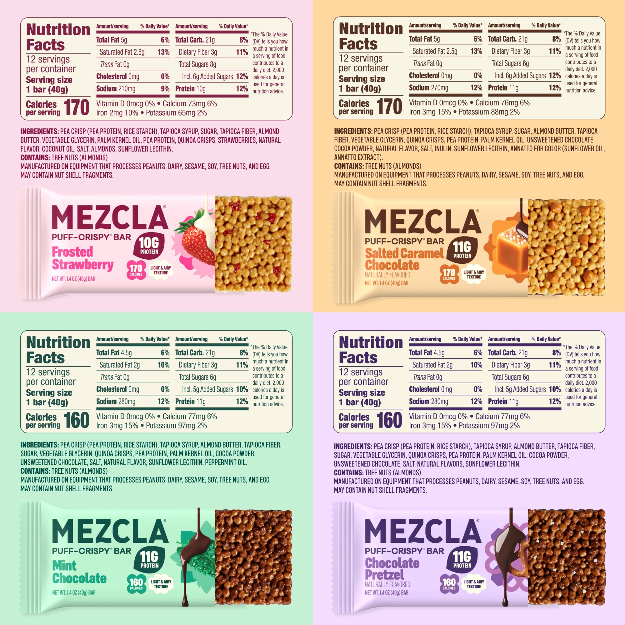 Mezcla comparación de tamaño en mano, ideal para snacks portátiles y control de porciones