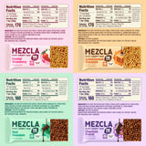 Mezcla comparación de tamaño en mano, ideal para snacks portátiles y control de porciones
