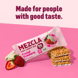 Mezcla etiqueta nutricional mostrando 10 g de proteína por porción