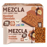 Mezcla empaque frontal mostrando barritas y beneficios claros