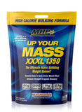 MHP Up Your Mass XXXL 1350 frente del bote mostrando etiqueta y beneficios