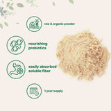 Micro Ingredients Acacia Senegal añadido a un batido, mejora la consistencia instantánea