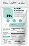 Micro Ingredients primer plano de softgel mostrando textura y aceite MCT