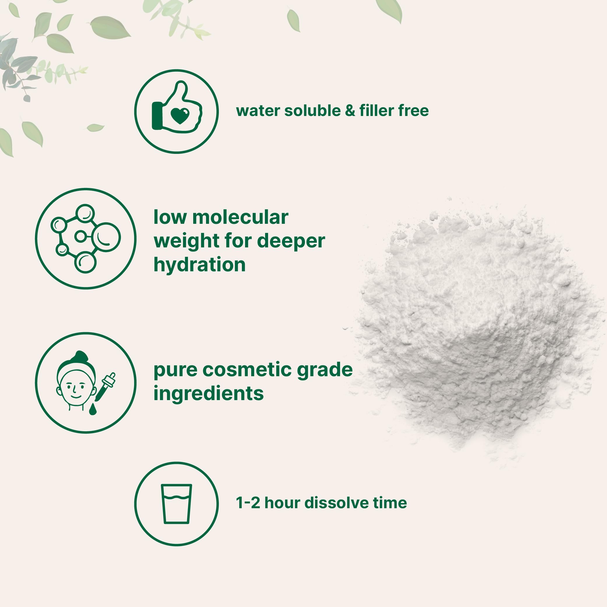 Micro Ingredients aplicación en rostro con suero para mejorar hidratación visible de la piel